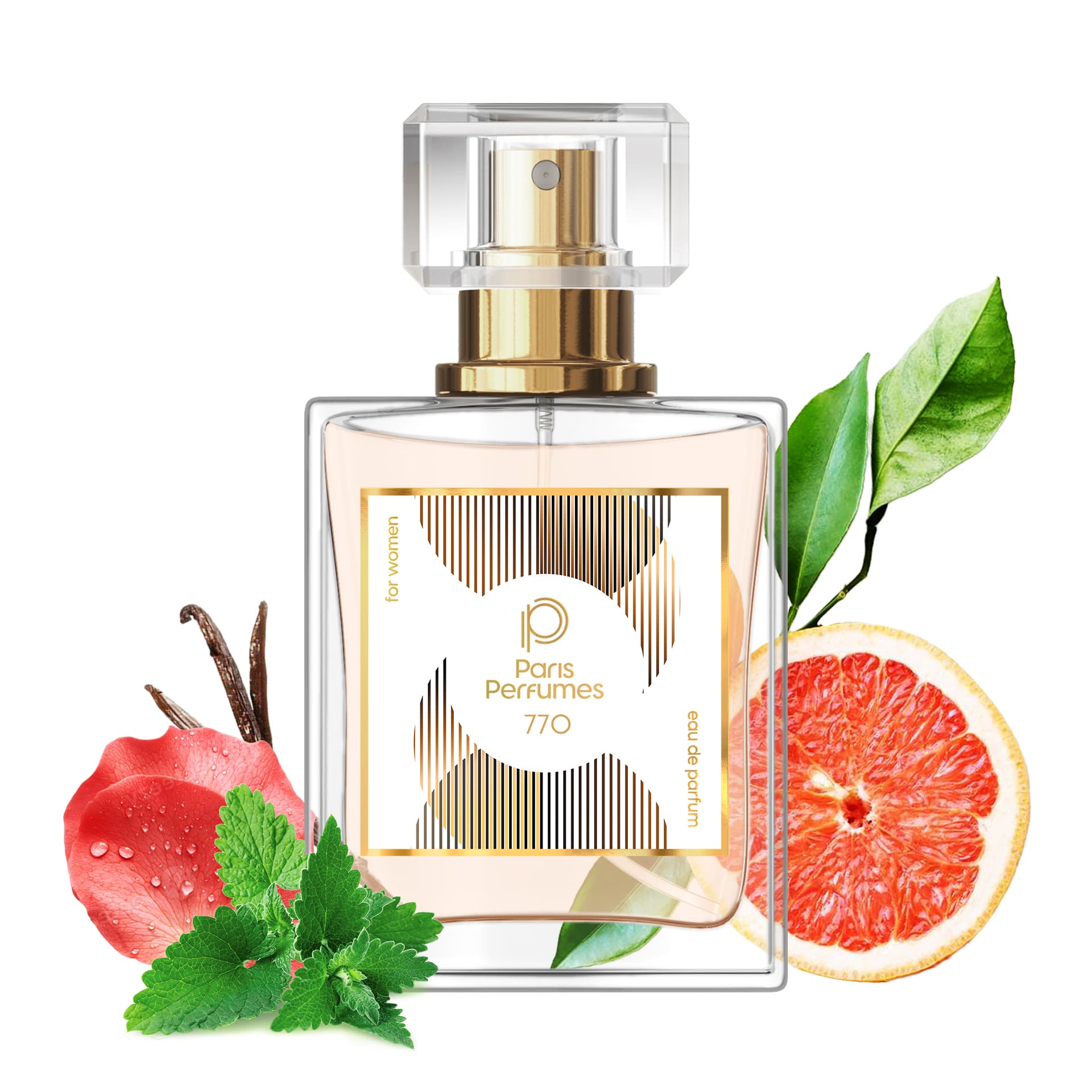 Paris Perfumes N° 770 - 25% | zamiennik Paco Rabanne Million Gold For Her - 30 ml