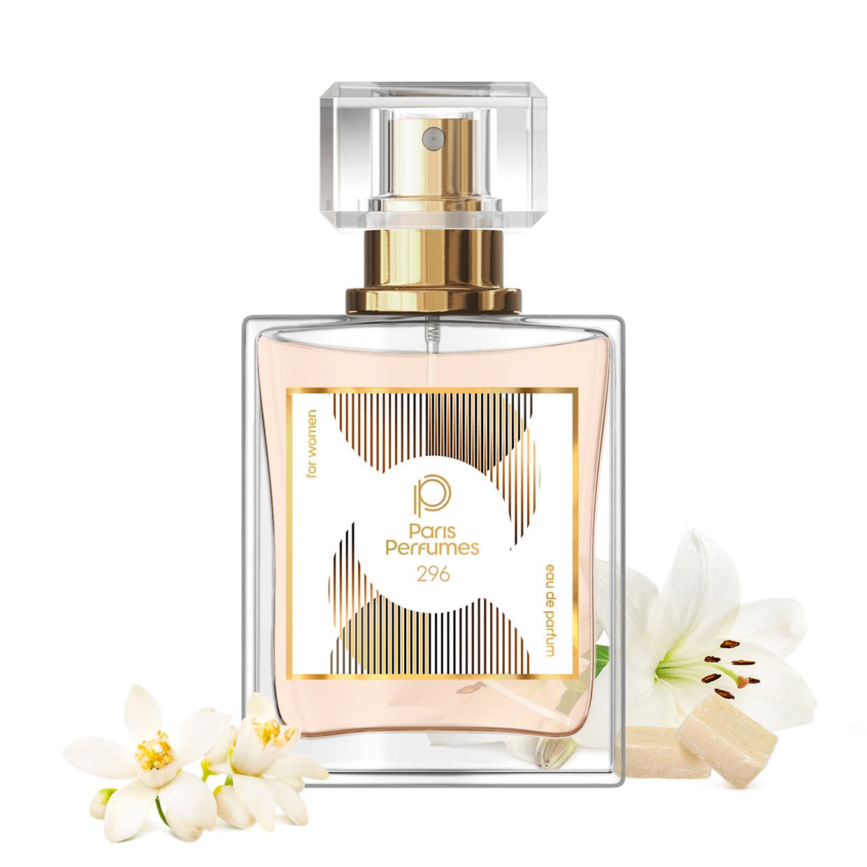 Paris Perfumes N° 296 - 21% | zamiennik Carolina Herrera Glam Jasmine - 30 ml