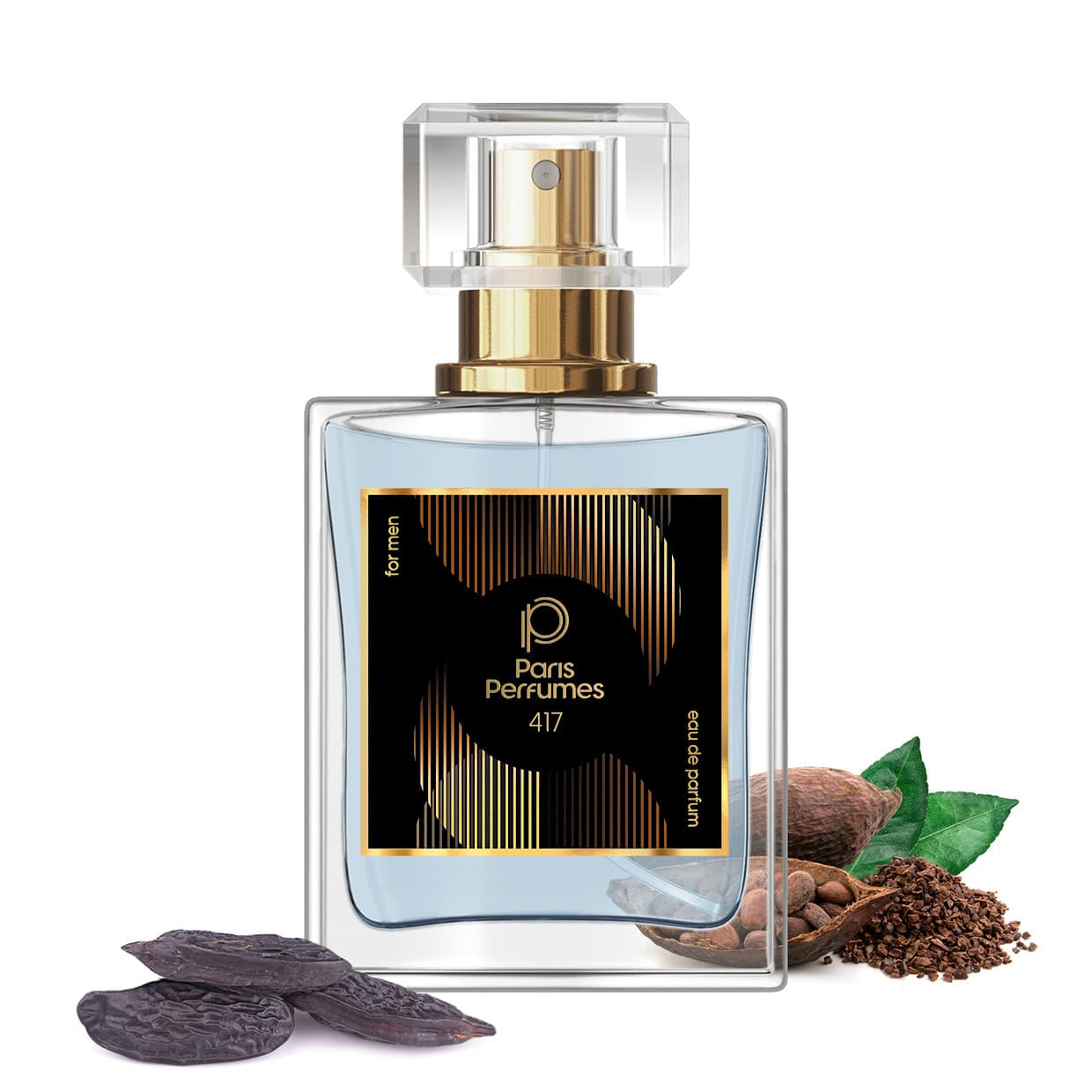 Paris Perfumes N° 417 - 25% | zamiennik Carolina Herrera Bad Boy - 30 ml