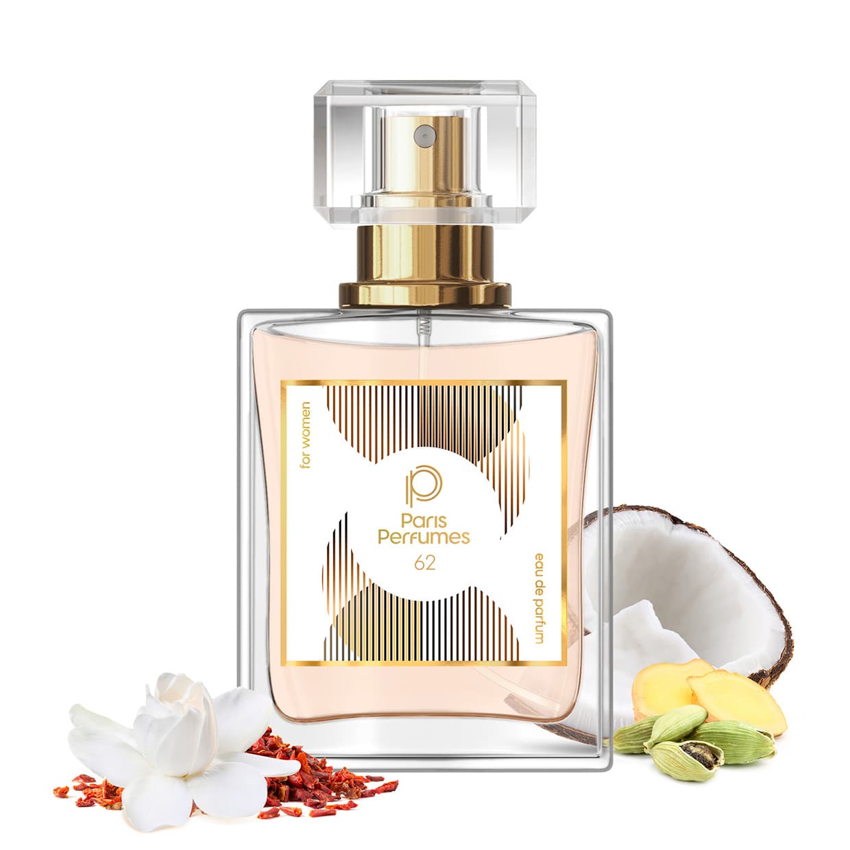 Paris Perfumes N° 62 - 25% | zamiennik Versace Crystal Noir - 30 ml