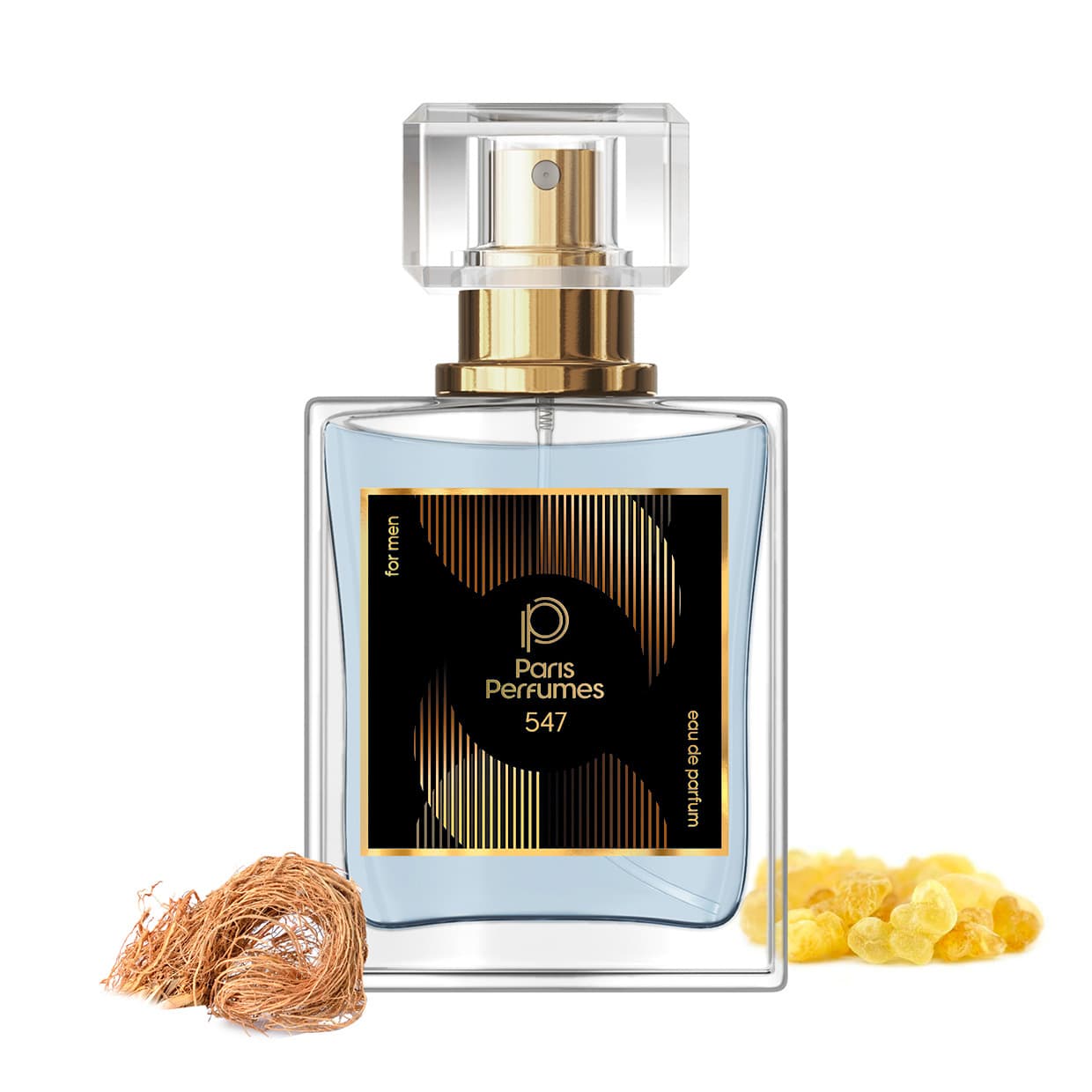 Paris Perfumes N° 547 - 21% | zamiennik Lalique Encre Noire - 30 ml