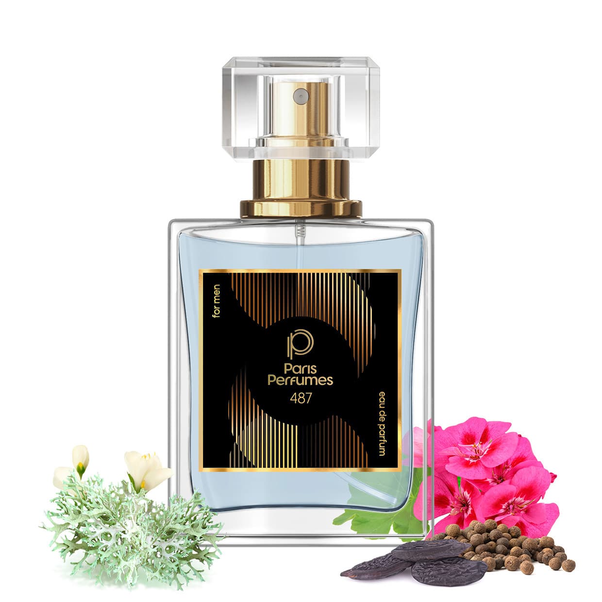 Paris Perfumes N° 487 - 25% | zamiennik Versace Eros Flame - 30 ml