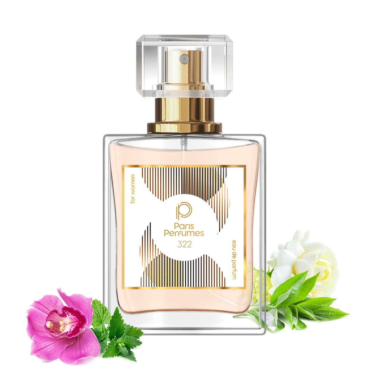 Paris Perfumes N° 322 - 21% | zamiennik Viktor &amp; Rolf Flowerbomb - 30 ml