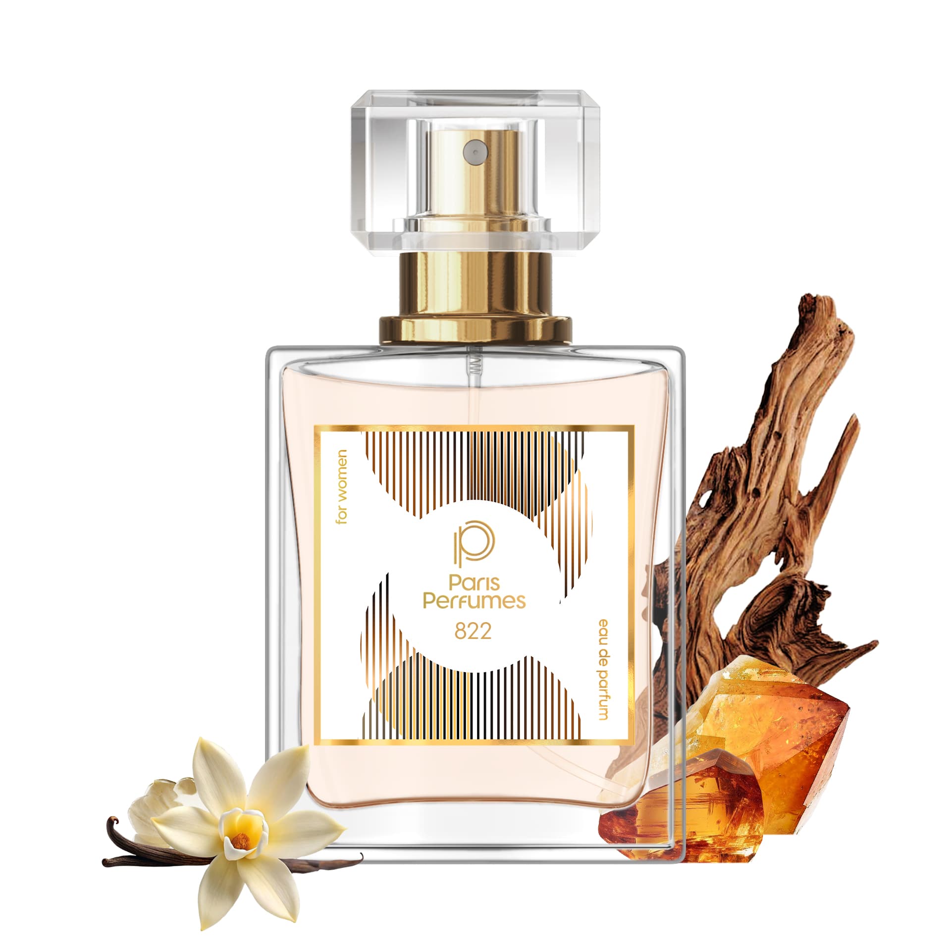 Paris Perfumes N° 822 - 25% | zamiennik By Kilian Angels' Share - 30 ml