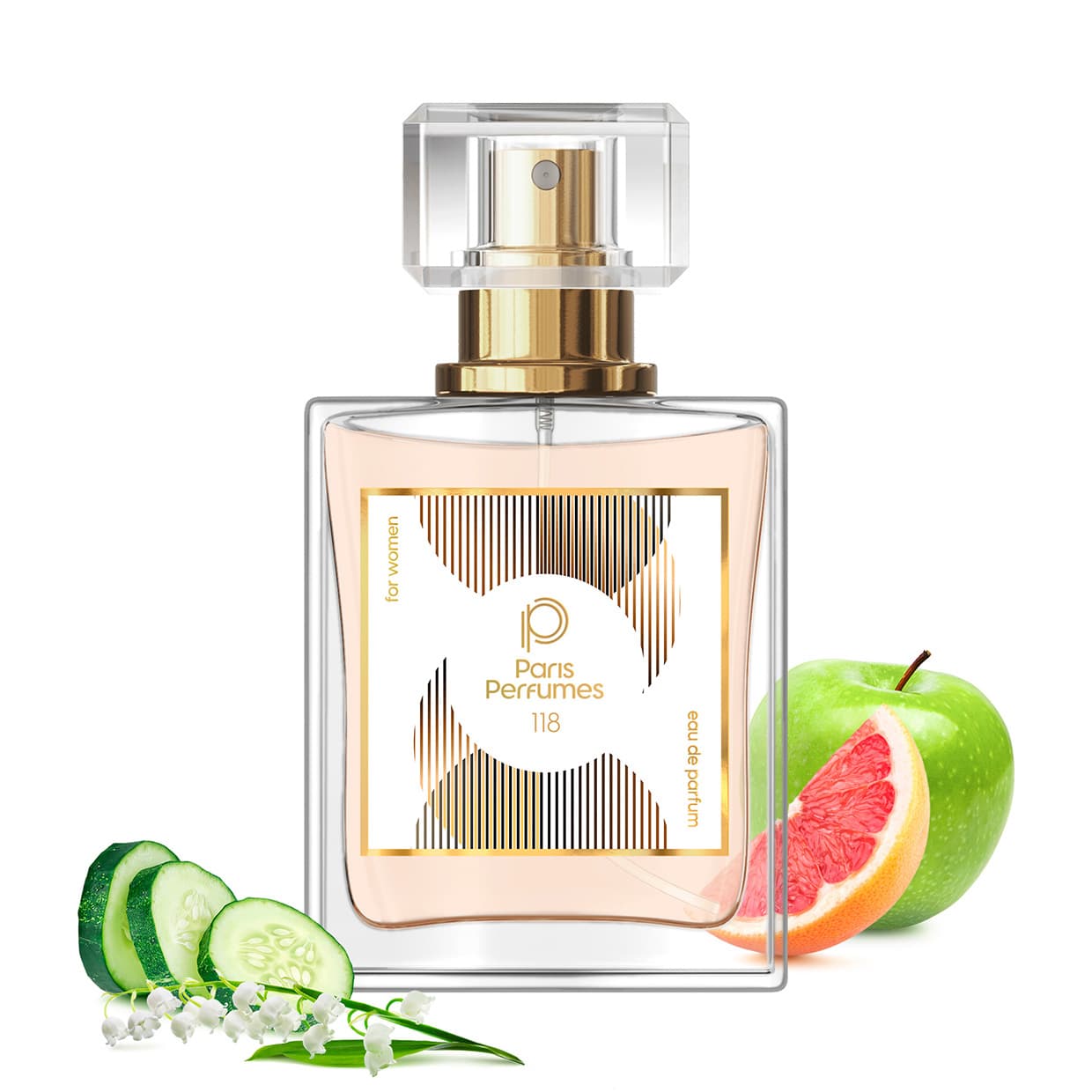 Paris Perfumes N° 118 - 21% | zamiennik DKNY Be Delicious - 30 ml