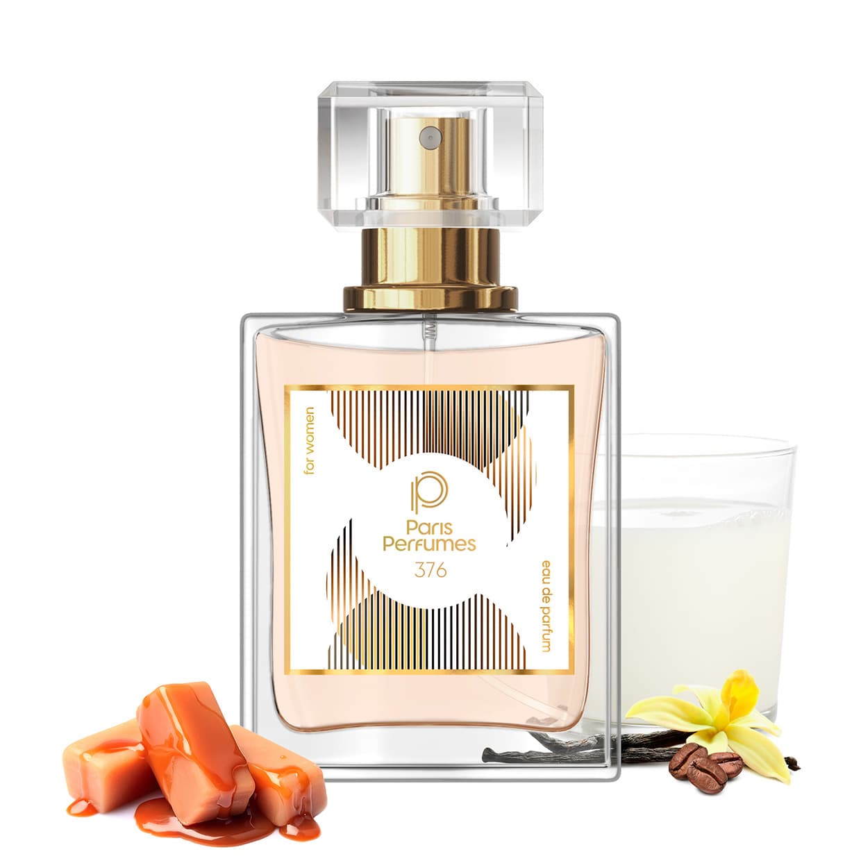 Paris Perfumes N° 376 - 21% | zamiennik Yves Saint Laurent Black Opium Nuit Blanche - 30 ml