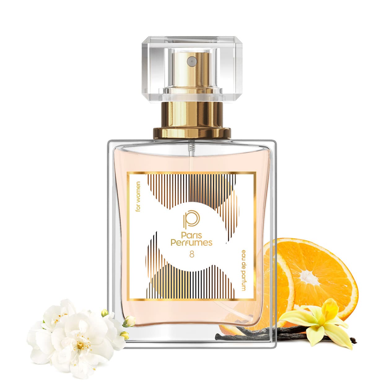 Paris Perfumes N° 8 - 21% | zamiennik Calvin Klein Obsession Night Woman - 30 ml